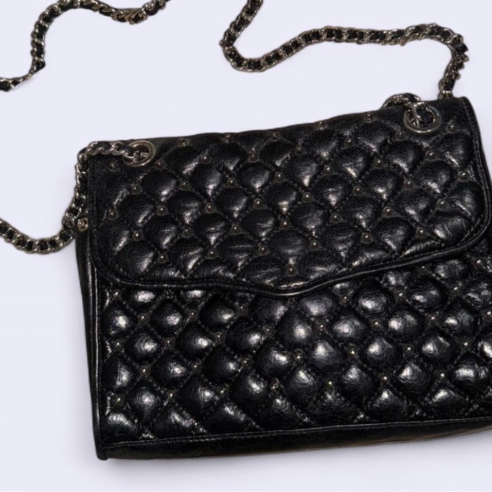 Rebecca Minkoff Black Quilted Shoulder Bag
